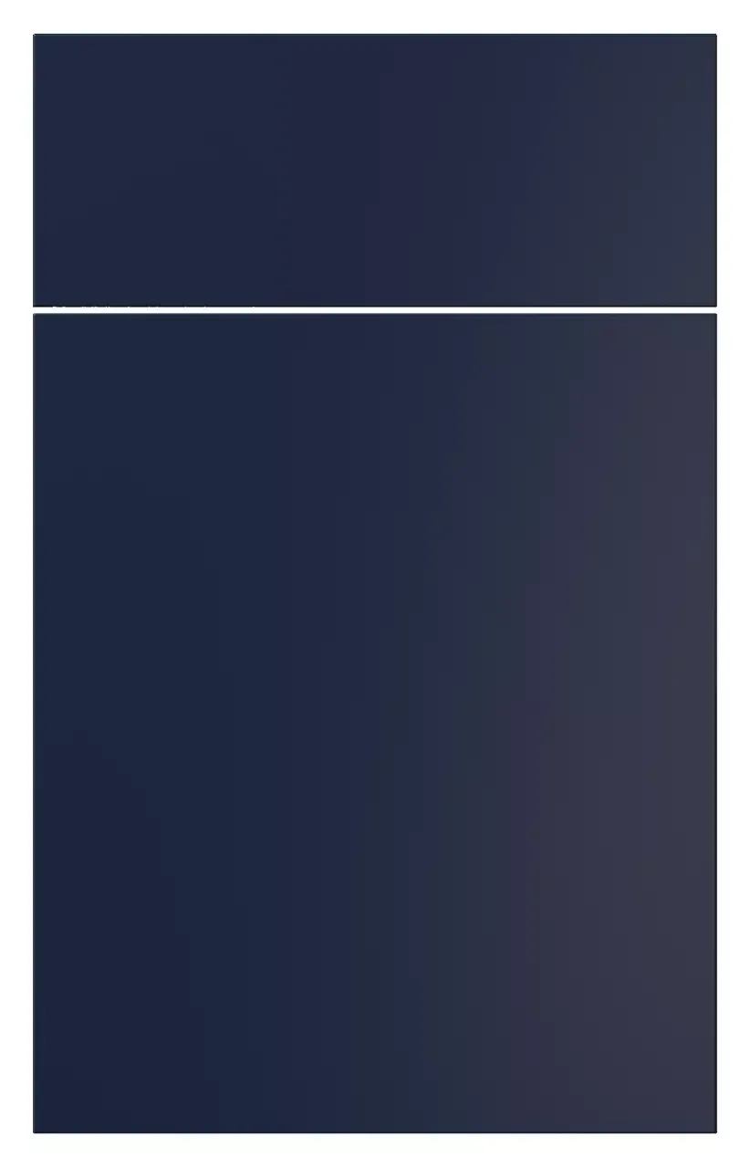 Euro cabinet door in navy