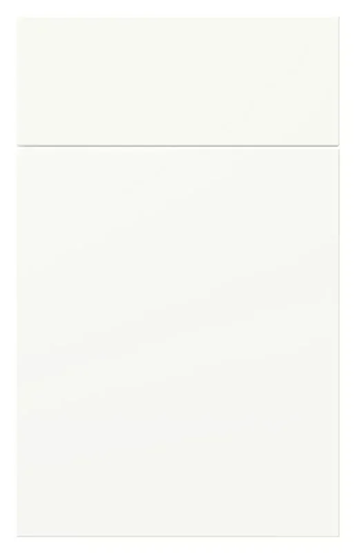 Euro cabinet door in white